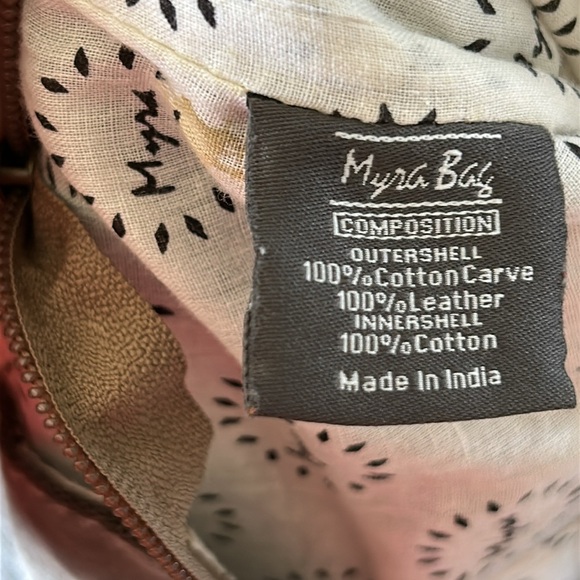 MYRA BAG LEATHER WEEKENDER FASHION LEATHER LARGE HANDBAG - Picture 6 of 14